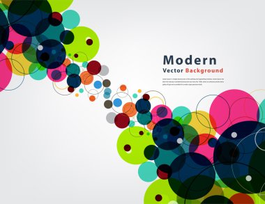 Soyut vektör arkaplanı 