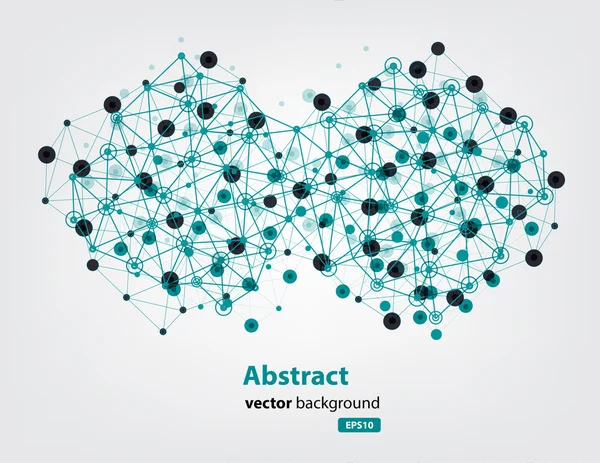 Abstract Geometrische vectorachtergrond — Stockvector