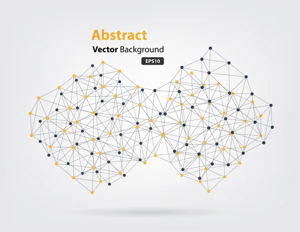 Abstract Geometrische vectorachtergrond — Stockvector