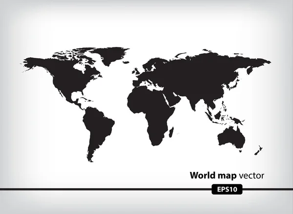 世界地図のベクトルの背景 — ストックベクタ