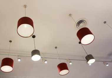 Güzel iç aydınlatma lambası dekor