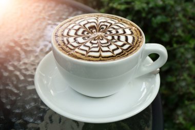 mocha kahve masada