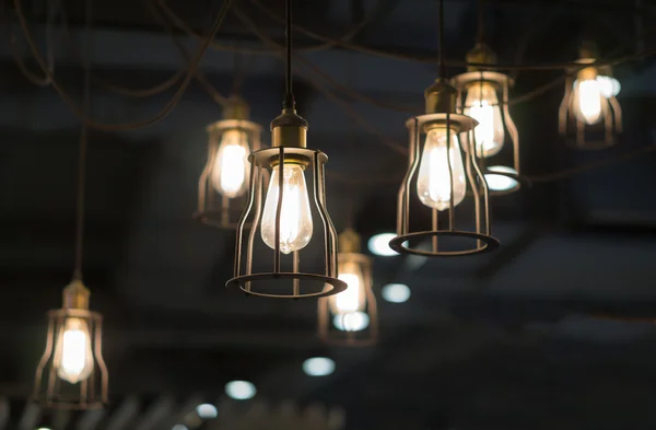 Illuminazione da molti interni lampadina — Foto Stock