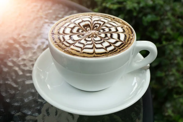 Tasses de café moka sur la table — Photo