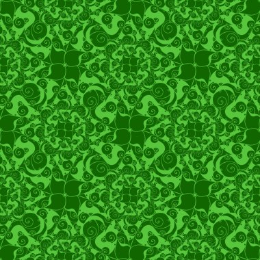 Dikişsiz yaratıcı çizilmiş desen stilize çiçek.