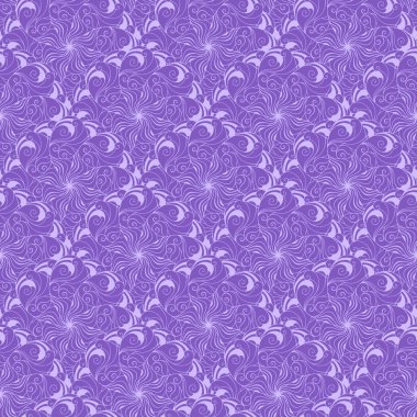 Dikişsiz yaratıcı çizilmiş desen stilize çiçek.