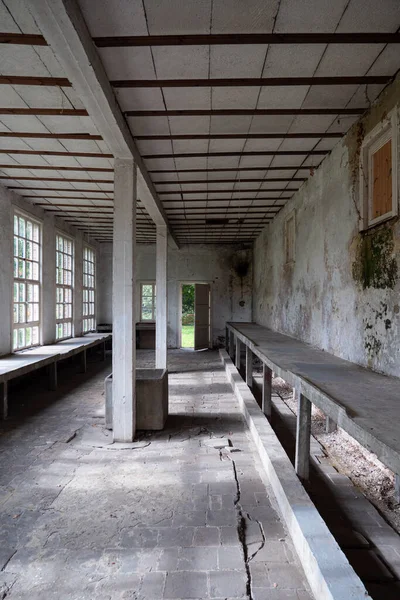 Interior Velho Orangery Abandonado — Fotografia de Stock