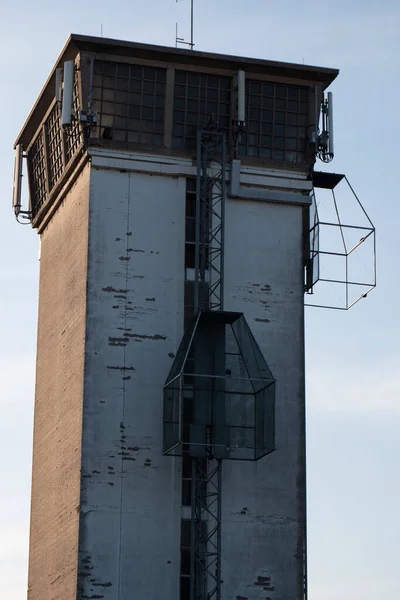 Sint Gillis Waas Belgium November 2020 Cage Attached Tower Archers — Φωτογραφία Αρχείου
