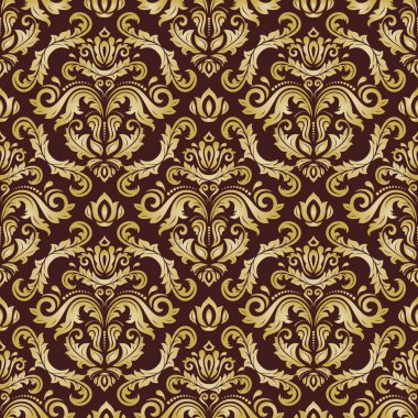 Sorunsuz oryantal vektör arka plan