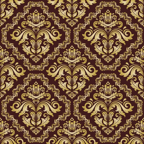 Sorunsuz vektör Barok tarzı duvar kağıdı