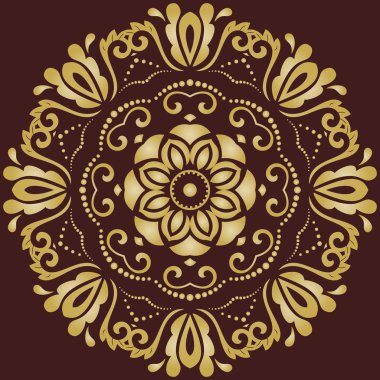 oryantal soyut desen