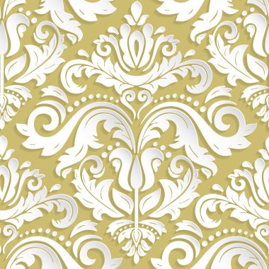 3d elemanları ile Seamless oryantal modeli