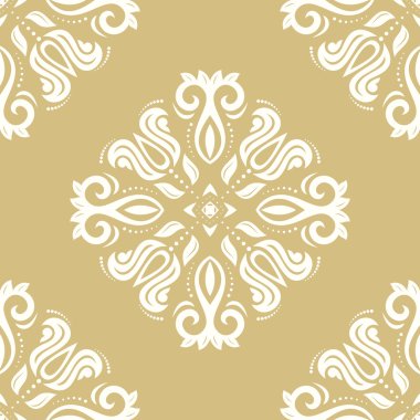 Sorunsuz oryantal vektör arka plan