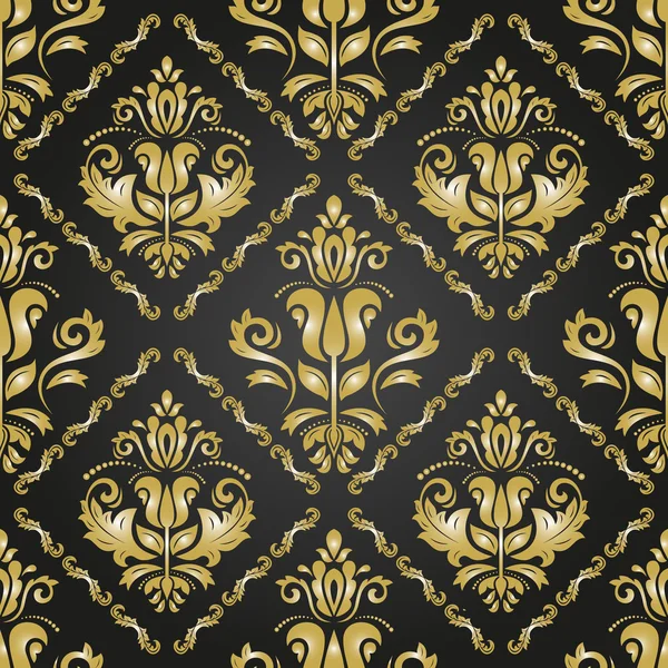 Sorunsuz vektör Barok tarzı duvar kağıdı