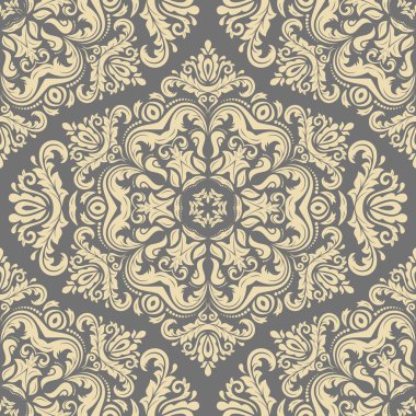 Sorunsuz oryantal vektör arka plan