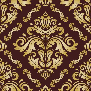 Sorunsuz oryantal vektör arka plan