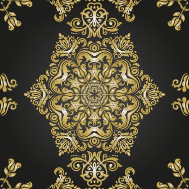 Sorunsuz oryantal vektör arka plan