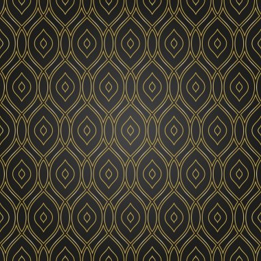 Geometrik Kusursuz Vektör Deseni