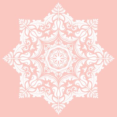 Zarif vektör süsleme Barogue tarzı