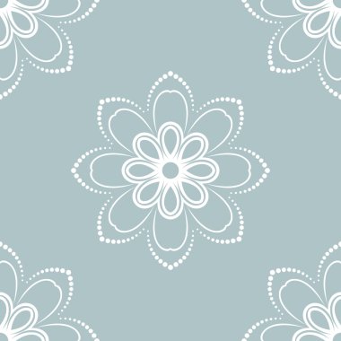 Çiçeksiz Kusursuz Vektör Deseni