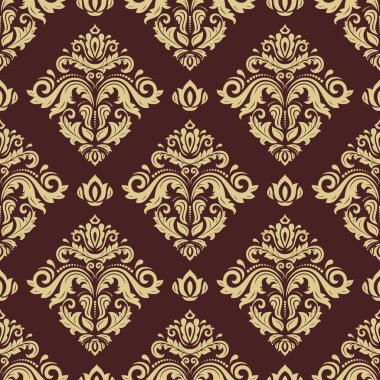 Damasko Seamless altın modeli