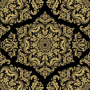 Damasko Seamless altın modeli