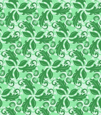 Çiçeksiz Kusursuz Vektör Deseni