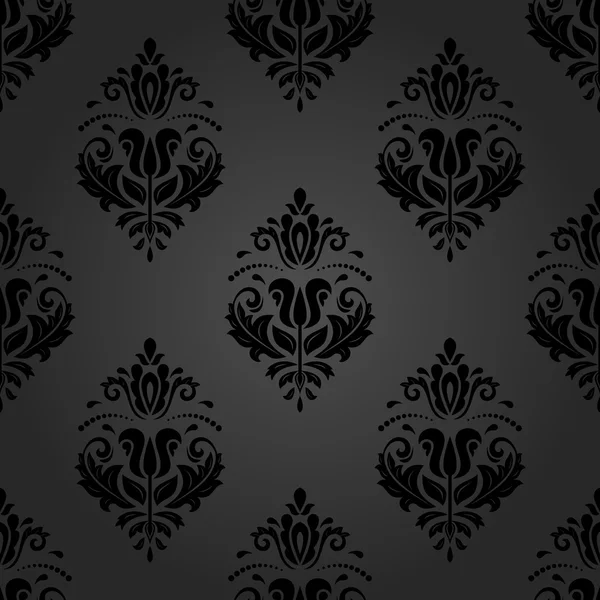 シームレスなベクトル バロック スタイルの壁紙 — ストックベクタ
