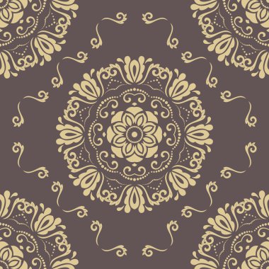 Dikişsiz oryantal arka plan