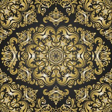 Sorunsuz oryantal vektör arka plan