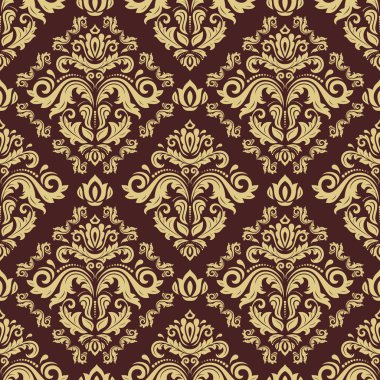 Sorunsuz oryantal vektör arka plan