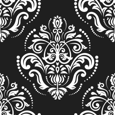 Sorunsuz vektör Barok tarzı duvar kağıdı