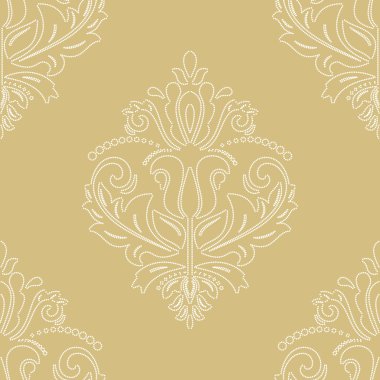 Sorunsuz oryantal vektör arka plan