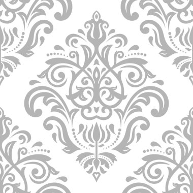 Sorunsuz vektör Barok tarzı duvar kağıdı