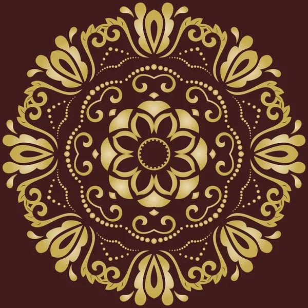 oryantal soyut desen