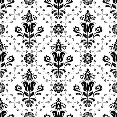 Sorunsuz oryantal vektör arka plan