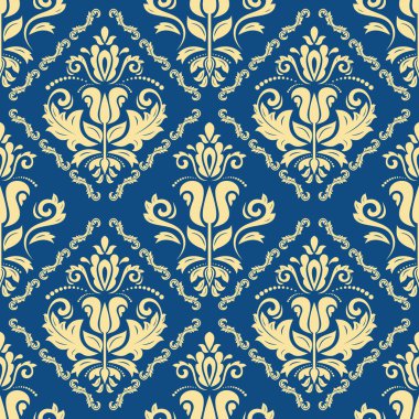 Sorunsuz vektör Barok tarzı duvar kağıdı