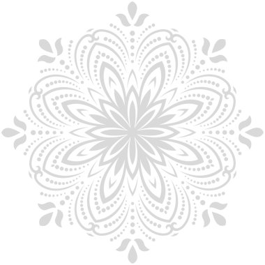 Doğulu Soyut Vektör Deseni