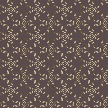 Arap Biçiminde Kusursuz Vektör Deseni