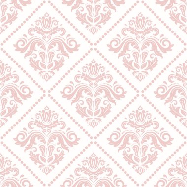 Sorunsuz vektör Barok tarzı duvar kağıdı