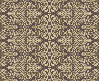 Sorunsuz oryantal vektör arka plan