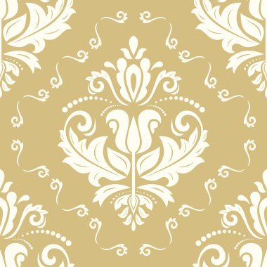 Doğulu Soyut Vektör Deseni