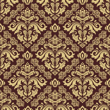 Sorunsuz oryantal vektör arka plan