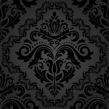 Sorunsuz oryantal vektör arka plan