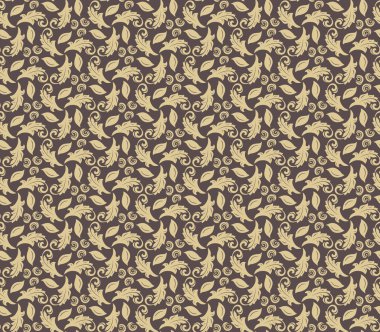 Çiçeksiz Kusursuz Vektör Deseni