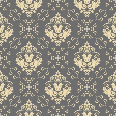 Barok tarzında sorunsuz duvar kağıdı