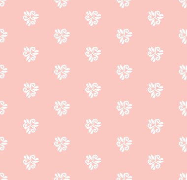 Çiçeksiz Kusursuz Vektör Deseni