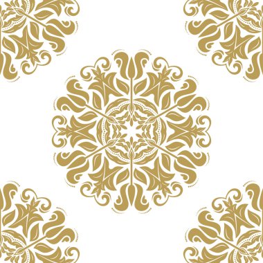 Sorunsuz oryantal vektör arka plan