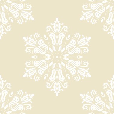 Sorunsuz vektör Barok tarzı duvar kağıdı