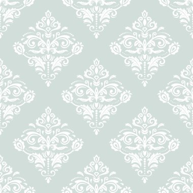 Sorunsuz vektör Barok tarzı duvar kağıdı